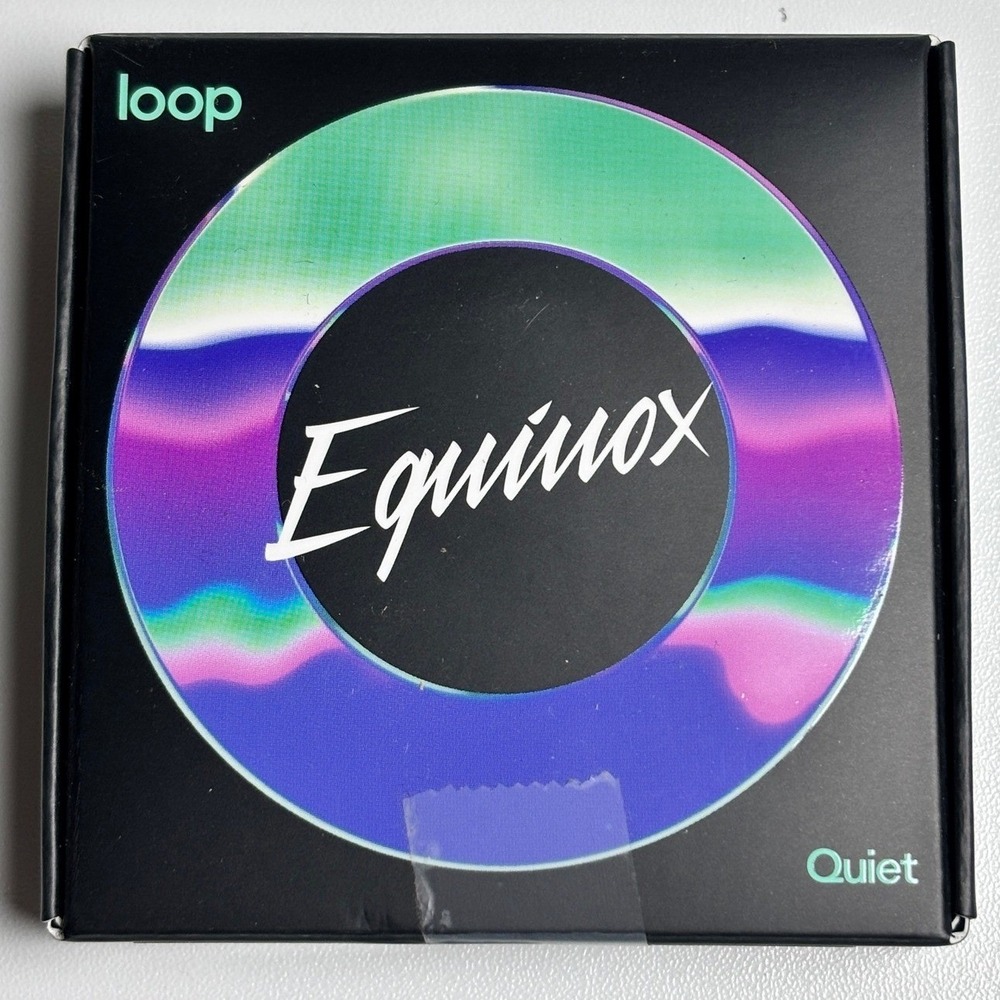 Loop Unisex Silicone Earplugs Quiet Equinox Midnight Sapphire New Open Box